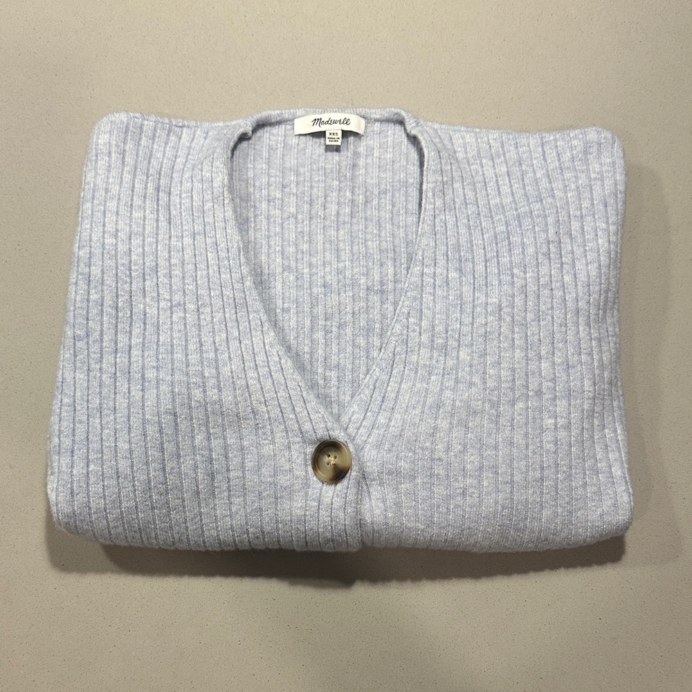 Madewell Women's Soft Gray Cardigan